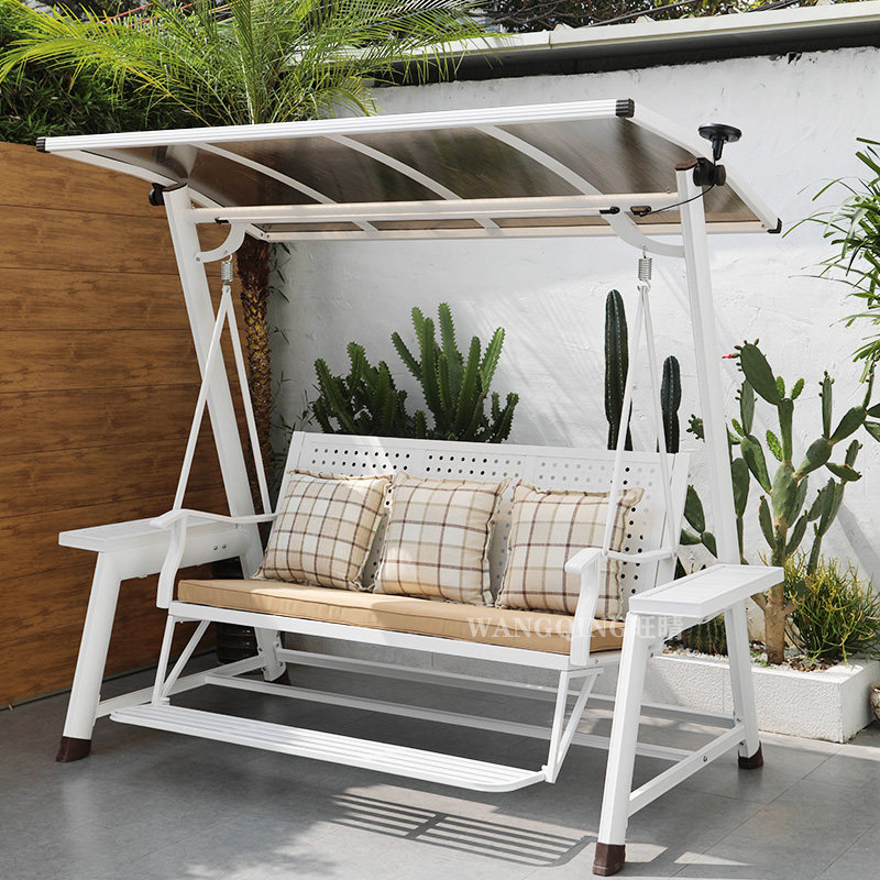 Outdoor Autumn Thousands Rocking Chair Patio aluminum alloy Leisure Villa Garden waterproof hanging chair Vine Chair Outdoor Swing-Taobao