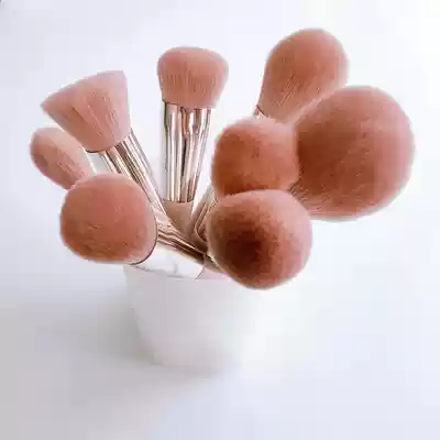 Makeup brush plastic storage barrel polypropylene odorless brush brush desktop storage cylinder brush barrel