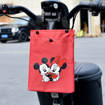 Electric car hanging bag Bicycle front storage bag Tram hanging bag Mobile phone storage bag Canvas storage bag Car handle bag