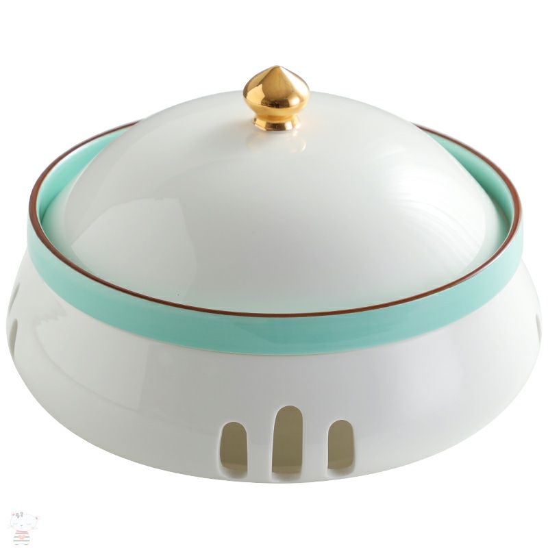 L wei heng hotel restaurant Chinese characteristics of ceramic based alcohol heat insulation furnace ltd. circle hot pot dishes