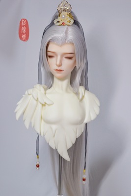 taobao agent Chinese opera style Nanmeng BJD doll SD uncle 3 -point big female beauty pointed wolf tail wig style discovery