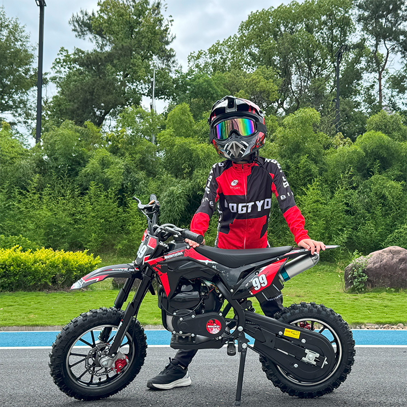 25 лет новый мини-мотоцикл объемом 49 куб.см, мини-внедорожник на чистом бензине, взрослый внедорожный мотоцикл для детей