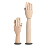 Реалистичная модель рук из натурального дерева, манекен головы, ювелирное украшение, подвеска, механический стенд, подвижный сустав