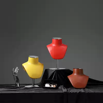 Clothing store collar rack bow tie rack jewelry display chest X suit custom shop window props decoration decoration