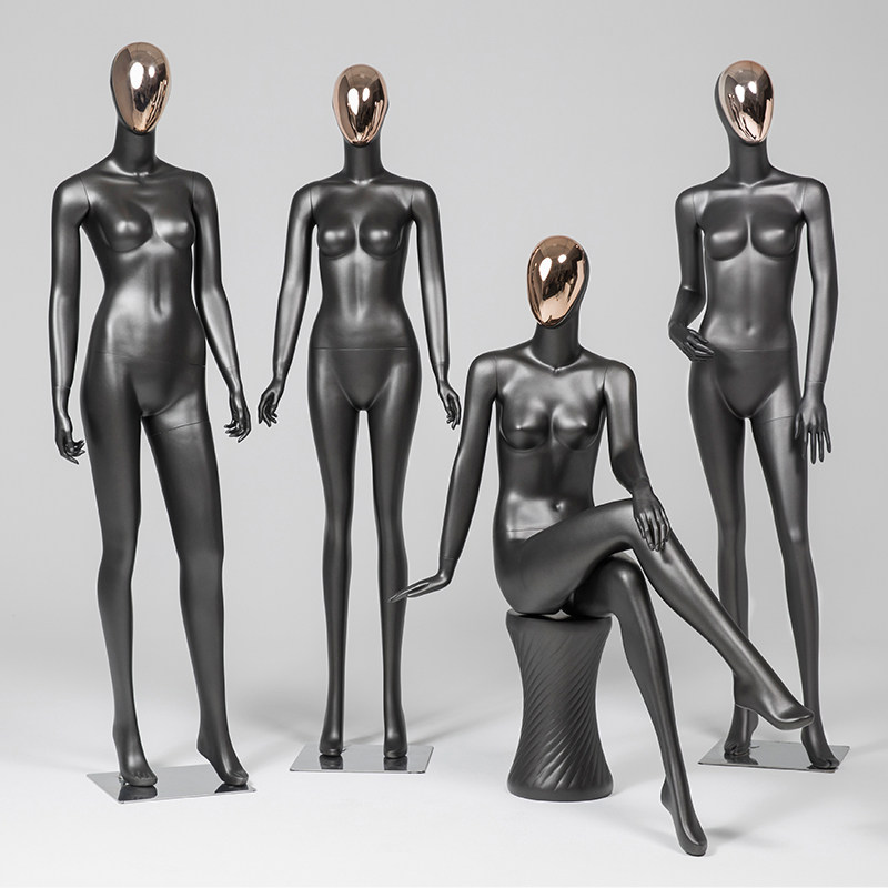 Female model props Full body women's clothing store fashion brand female model window display props model shelf display stand