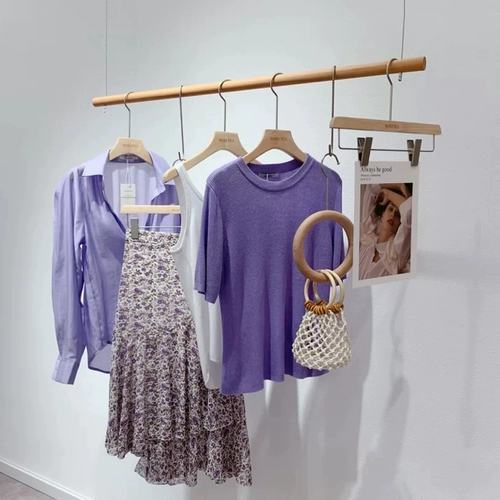 Нескользящая вешалка из натурального дерева, деревянная обувная колодка, штаны, в корейском стиле