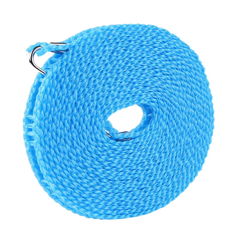 40 thousand km travelling on business trips non-slip clothesline sunburn Rope Versatile Portable 5M 3 Colors Random distribution
