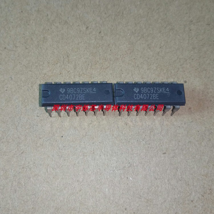 CD4072BE household appliances power board logic chip DIP14 package new imported