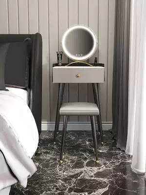 Yang Ying Italian light luxury Rock plate makeup table bedroom modern simple small apartment high grade minimalist Net red makeup table
