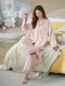 Palando Women's Pajamas Spring and Autumn 2026 New Pure Cotton Long-Sleeved Sweet Cartoon All-Cotton Can Be Worn Outside Home Clothes