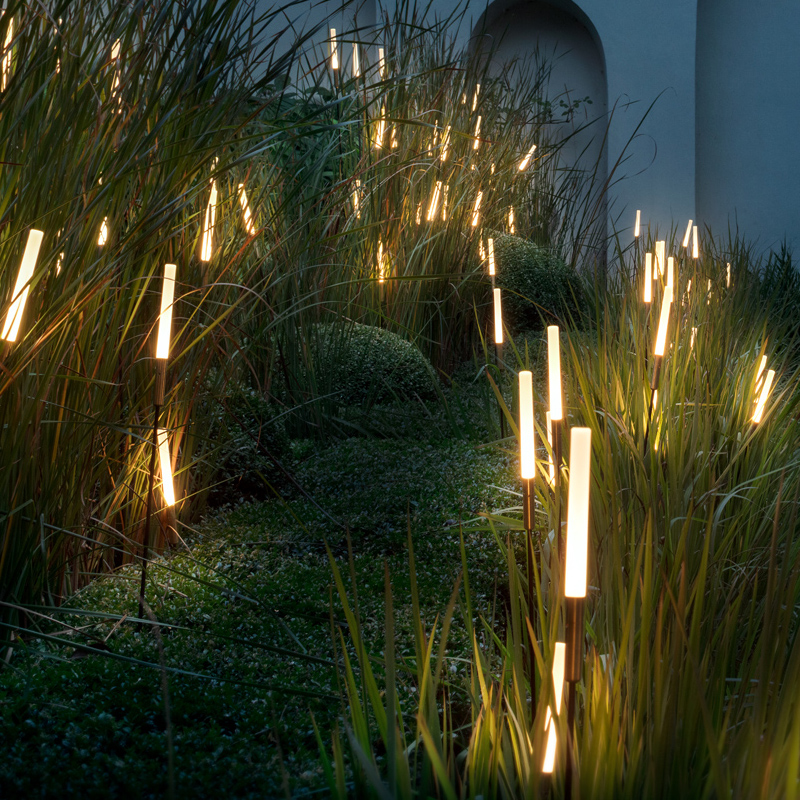 Outdoor garden lamp landscape park grass reed lamp waterproof garden villa grass buried lamp outdoor flower bed decorative lamp