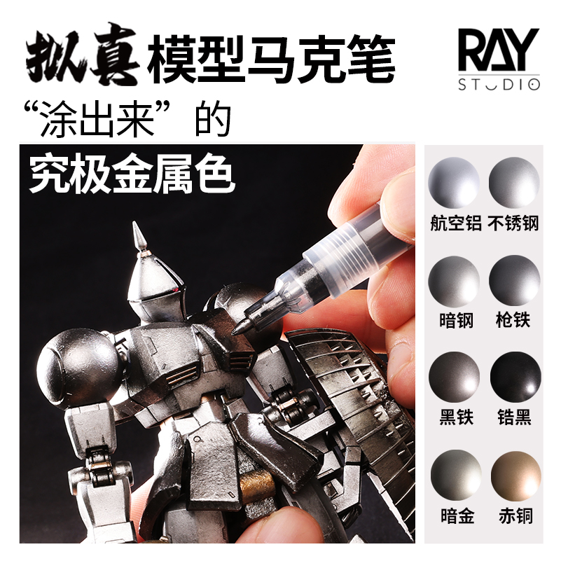 RAYSTUDIO Beacon推刀刻线工具套装高达模型手办改造用钨钢刻刀GK