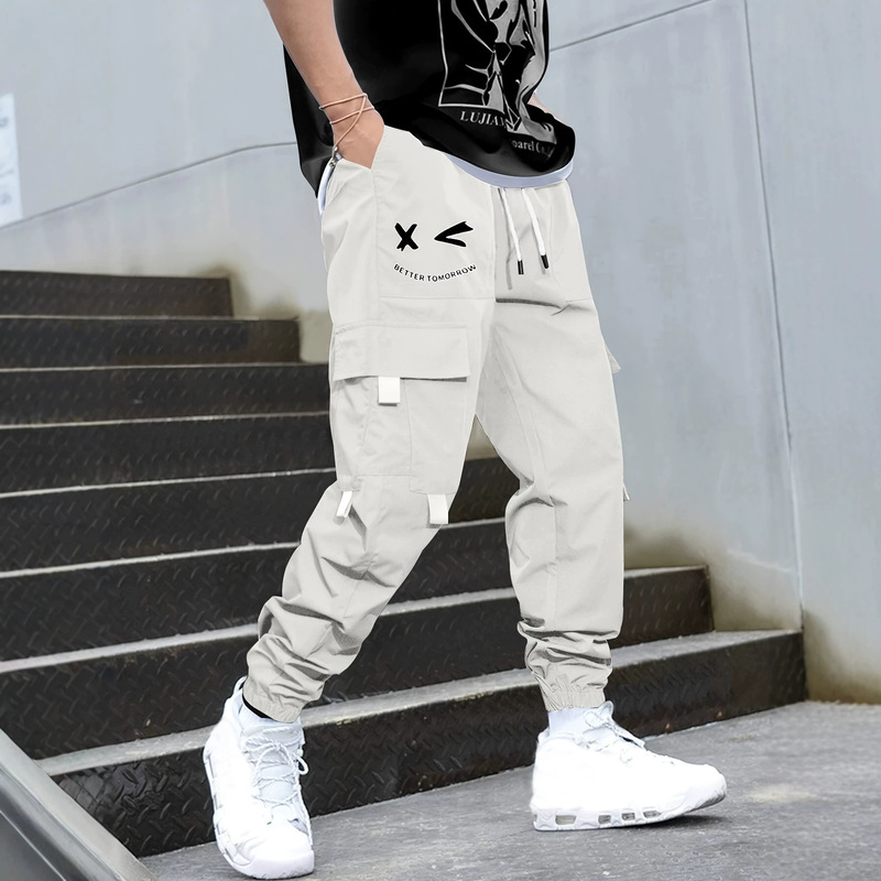 Aliexpress Spring and Autumn 2026 Men's New Casual Commuting Versatile Trousers Sports Jogging Workwear Pants Wholesale
