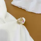 Медное кольцо, ювелирное украшение, аксессуар, безразмерный долговечный цирконий, микроинкрустация, оптовые продажи