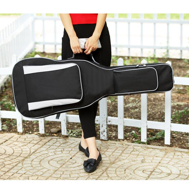 Electric Guitar Pack Personality double shoulder back sponge thickened electric guitar kit Guitar Accessories