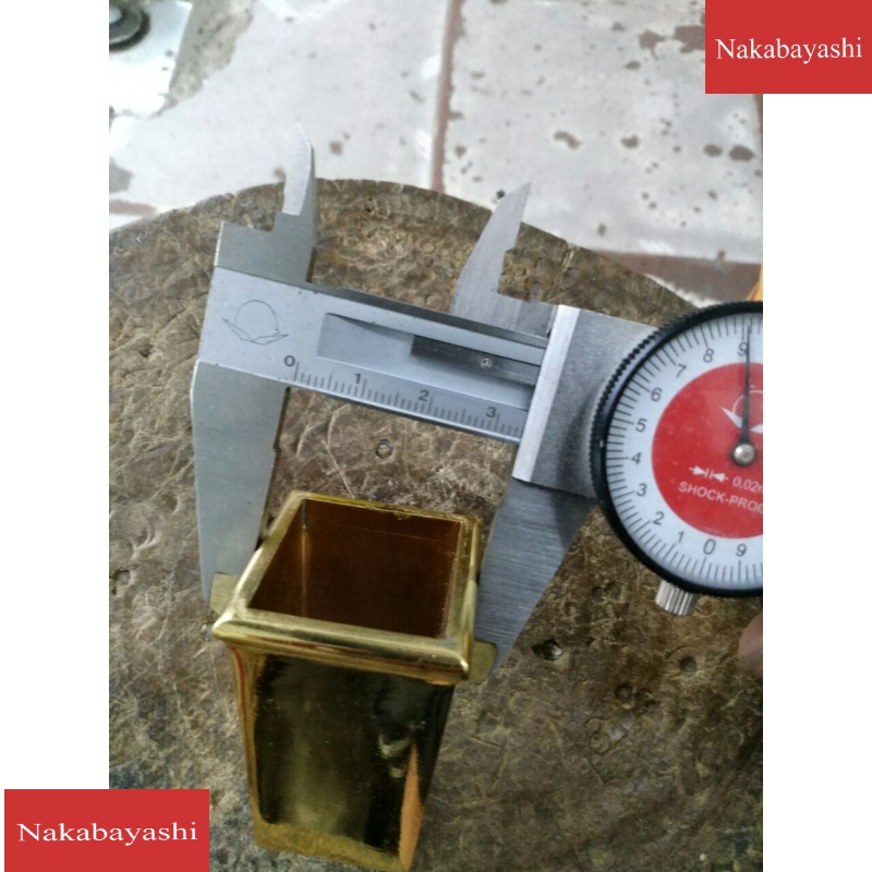 2020 35 * 55mm square Cup imitation copper gold chair feet new Chinese home hardware copper foot cover