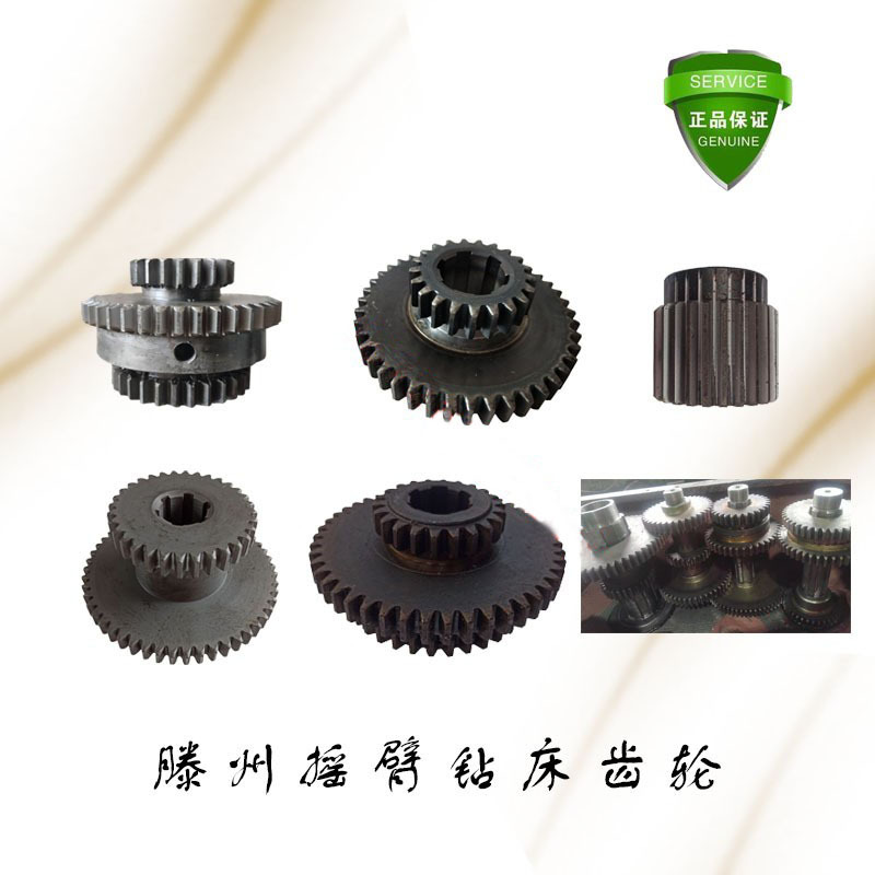 Tengzhou Zq3035Z3040X13 Radial Drilling Machine Gear Parts Double Triple Tooth Z21/41/30 Spline 25