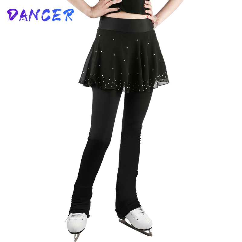 Figure skating training clothes for children Women in ice Ice Clothing Training Pants Skirts Girls Adults Detachable Hip Protection Anti-Fall
