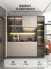 Entryway Cabinet, Shoe Cabinet, Integrated Wall-Mounted Home Doorway Storage Cabinet, Modern Simple Light Luxury Wine Cabinet, Sideboard