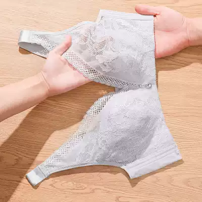 No steel ring, no sponge, big chest, small bra, sexy, big bra, summer, no sponge gathering underwear