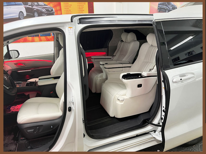 Toyota Senna Air Seat Grevia Trumpchi M8 Special Air Seat Modified Sofa Bed Wood Floor
