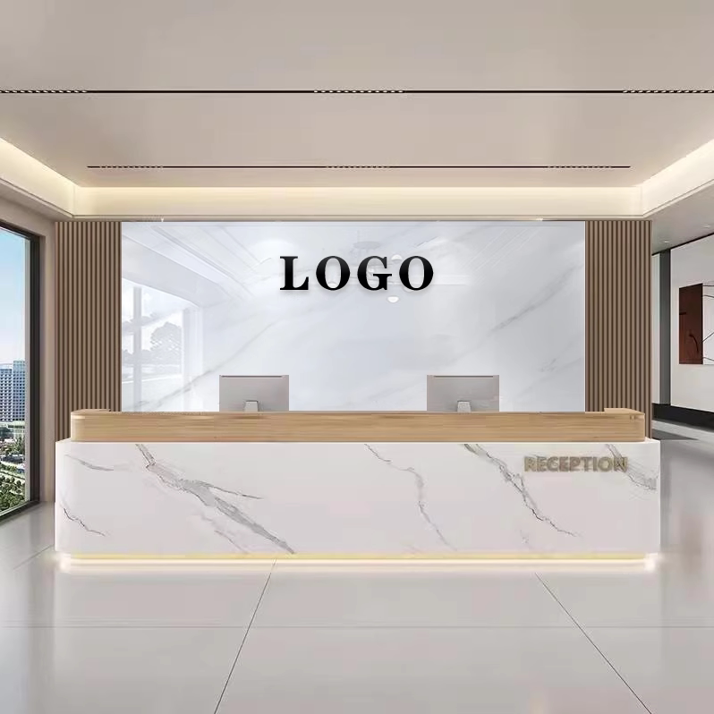 Carbon Crystal Board Company Front Desk Background Wall Office Image Wall Beauty Salon Diamond Anti-Collision Board Imitation Marble Decoration Carbon Crystal Board Company Front Desk Background Wall Office Image Wall Beauty Salon Diamond Anti-Collision Board Imitation Marble Decoration