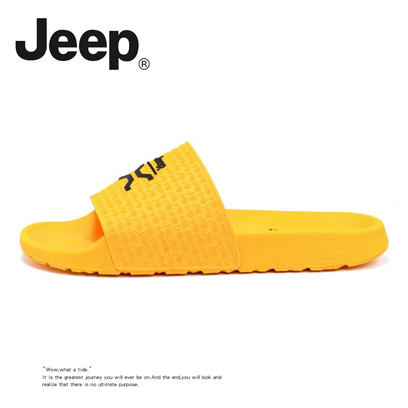 JEEP Gip Slippers Men's Summer Casual Tuins Trend Outside Wear Comfort Cool Tug Retro Simple Word For Tow