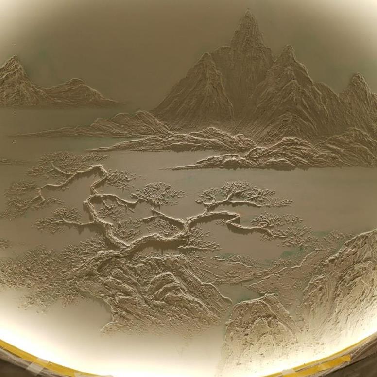 Relief powder convex powder batch soil powder for art painting with background wall decoration painting wall art paint fast mineral sand