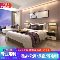 5-star Hotel Guesthouse Residence Room rental bedbed bed bed bed frame full room furniture customized