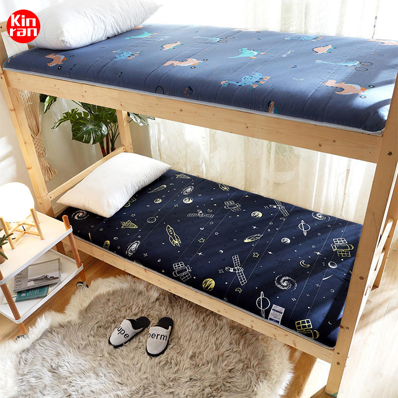 Special single padded soft cushion for student mattress dormitory winter and summer dual-purpose summer dormitory thin foldable upper and lower bunk