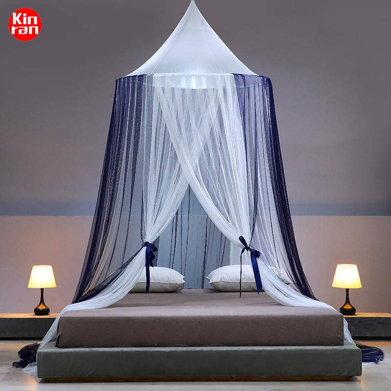 Hanging Mosquito Net Dome Style Hanging Tent 1 5 m Suspended Ceiling Hooks Home Princess Palace Ground Floor Luxury Eurohigh End