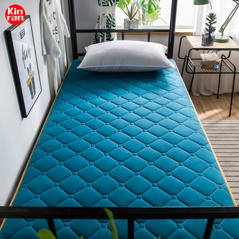 Student dormitory mattress single padded thick winter and summer upper and lower bunk dormitory thin latex foldable