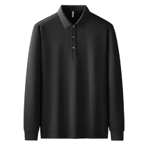 High-end autumn and winter long-sleeved polo shirts customized work clothes with logo printed on enterprise group construction cultural shirts and employee uniform embroidery