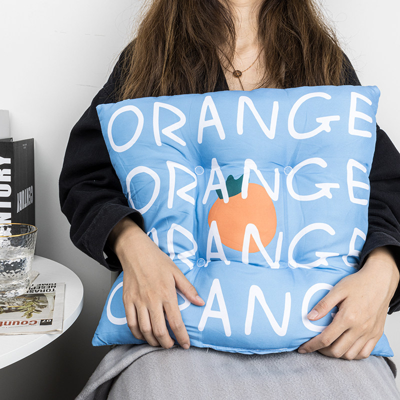 Thickened cushion chair chair cushion office sedentary dormitory student female small stool buttocks floor cushion home soft