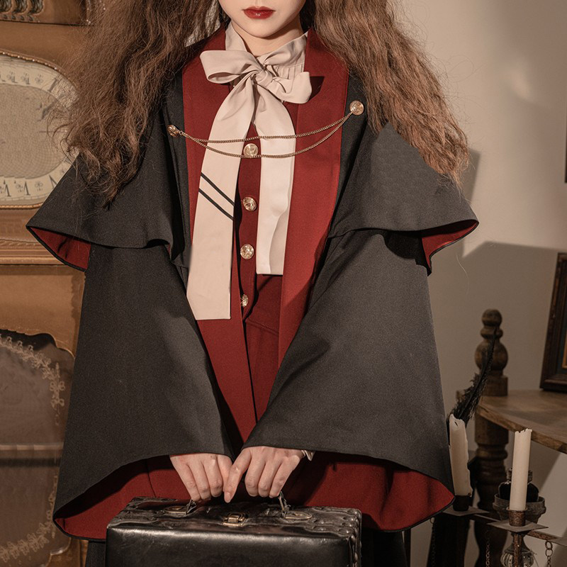 Peduncle Beans Jk Bullfight Canopy Things Harry Inn College Wind School Costume Magic Gown Porter (shipped within 15 days)