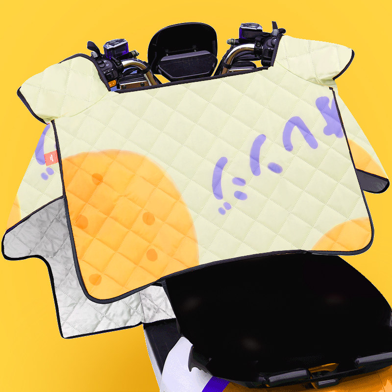 Electric motor car wind shield by sun protection cover thin-style Windproof Waterproof Small Rain-Proof Summer Spring Autumn Season Universal