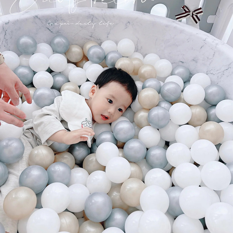 Marine ball pool Wholesale baby can nibble at children's playground Home toddler ball Popo ball Non-toxic Indoor
