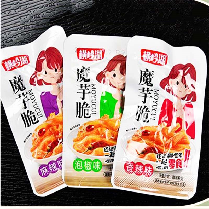Hengling Lake konjac crispy belly konjac Shuangmao Shuangmao tripe spicy snacks Net red vegetarian New Spicy Spicy peppers