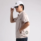 Летний кондиционер мужской одежда с вентиляторами для строительной площадки Электрическая сварка поклонника рабочей силы Одежда Охлаждение кондиционера