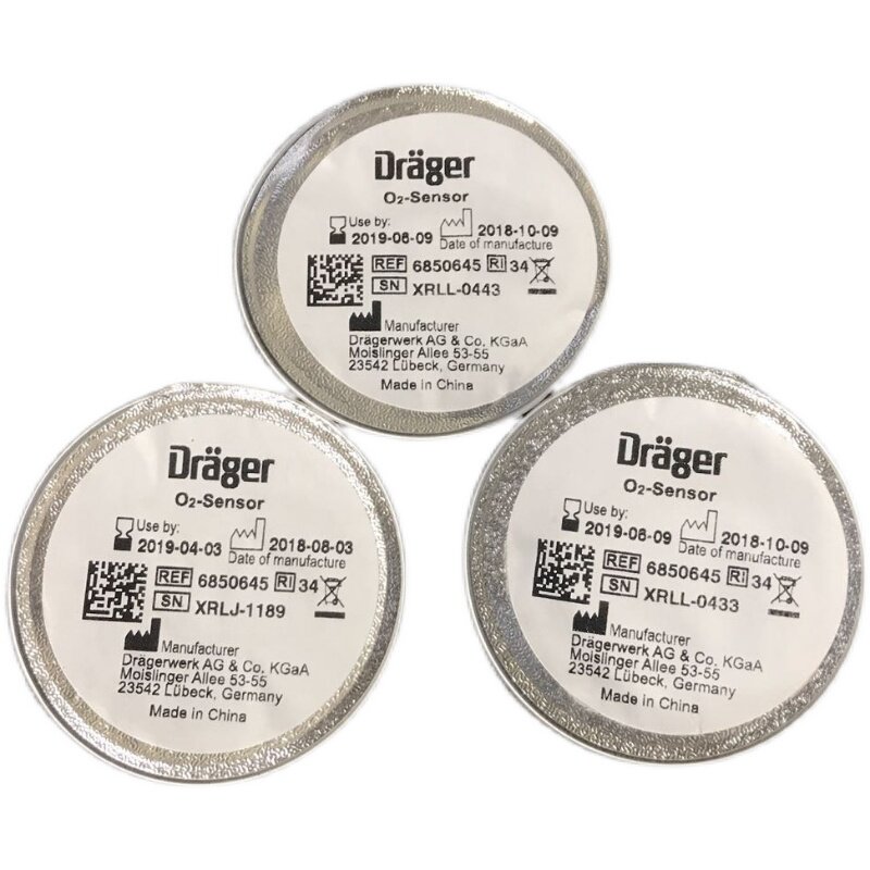 drager德尔格氧电池6850645适用于BABYLOG8000EVITA2/4/XL FABIUS