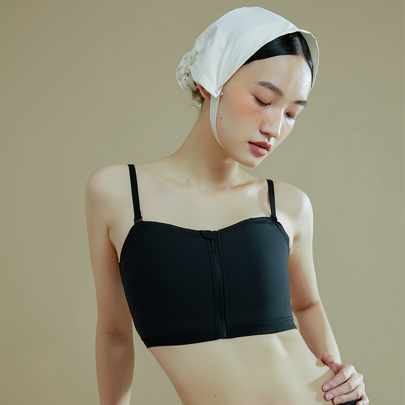 Pagoda Chest Underwear Female Plastic Chest Les Bandage T Smear Chest Wrap Chest Wrap Chest Student Big Chest small sports Summer