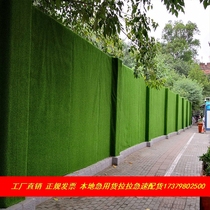 Construction site Barrier Outdoor Greening Municipal Engineering Wall Circle Ground To Surround Artificial Environmental Emulation Plastic Lawn Rug
