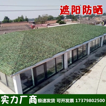 Put satellite avionics in field indoor pseudo-mounted net shading nets shielded anti-fake web outdoor from forest-shading nets green