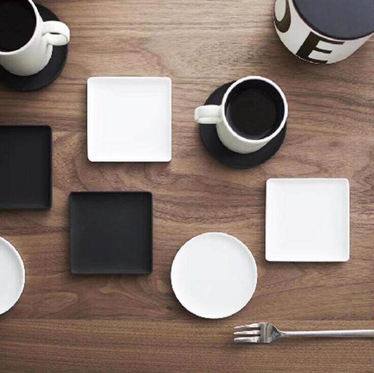 Japan-style Coffee Cup Mat Thickened Non-slip Silicone Heat Insulation Mat Tea Water Cup Mat Home Burn-Proof High Temperature Resistant Table Mat