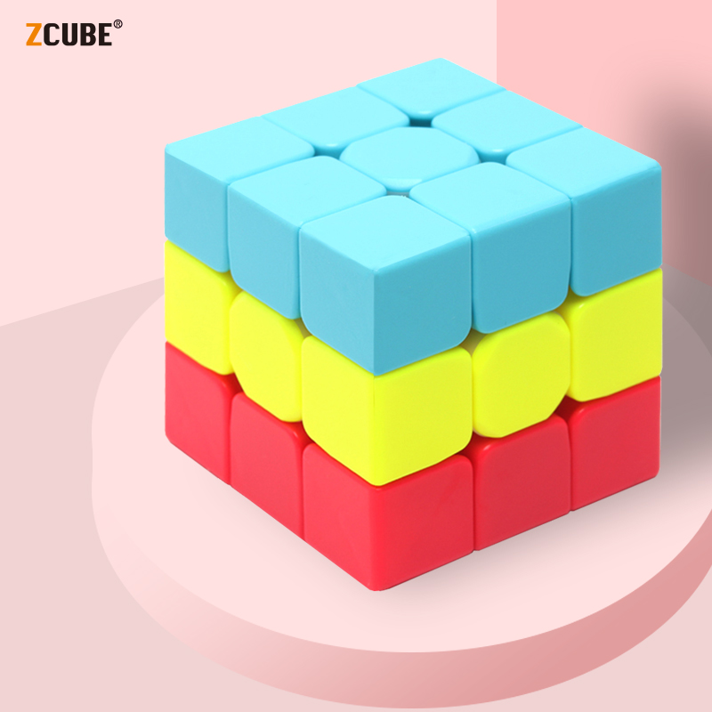 ZCUBE Sandwich Rubik's Cube Level 3 Bump Kindergarten Puzzle Baby Children Children Beginner Toys