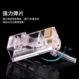 Сетевой кабель Crystal Head 100 штук/пакет более пяти типов из 8 -х годов Pure Copper RJ45 сетевой кабель подключающий разъем для компьютерного сети головки