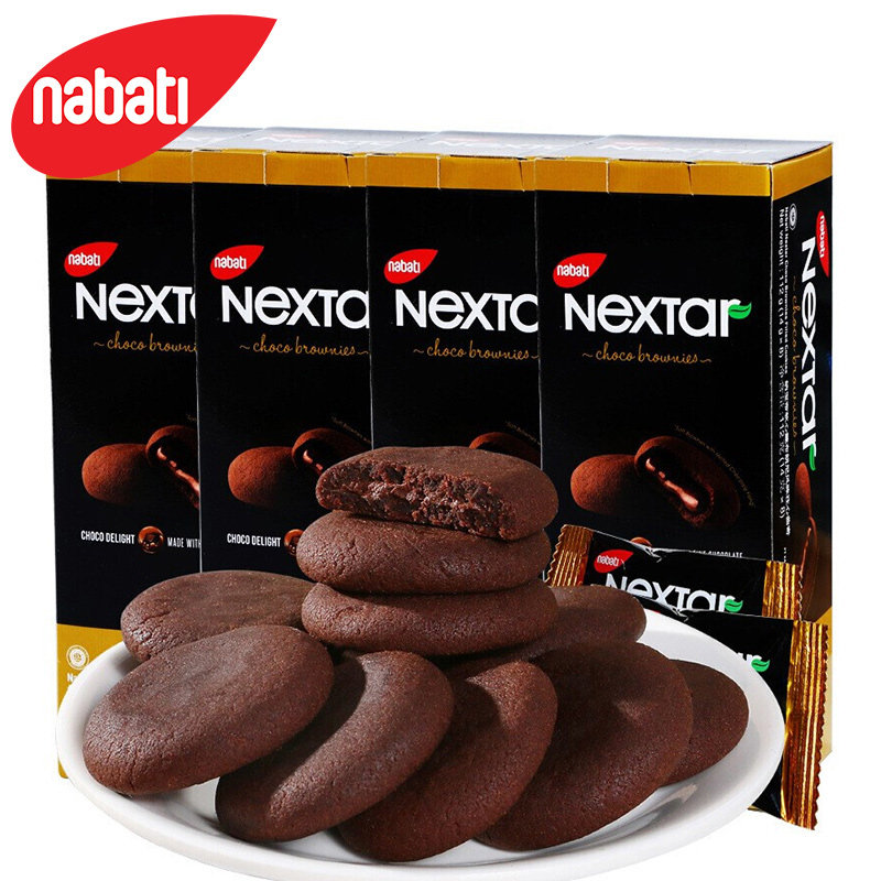 nextar Laguna Licheesner's soft heart anecdores Bronniti Cookie Cookie Chocolate Indonesia Imports of snacks