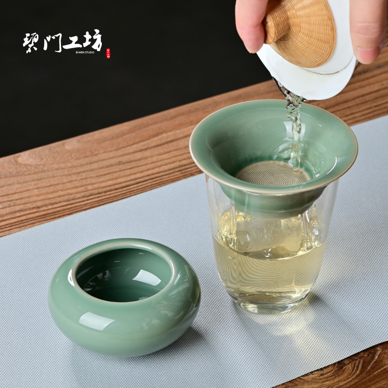 Bimen workshop ceramic tea leakage tea leakage tea leakage tea filter tea filter tea