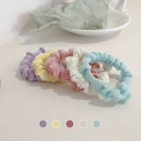 Покупка товаров. Яркие резинки для волос корейских интернет-знаменитостей, кольца для толстой кишки, резинки, женские резинки для волос, чистая версия, простая веревка для волос, кожаный чехол, аксессуары для волос.