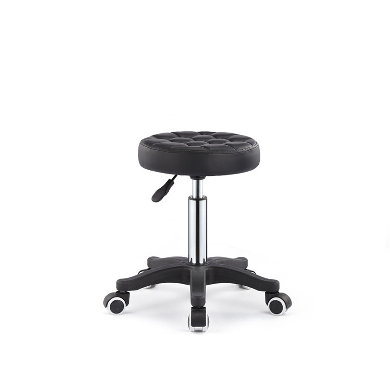 Beauty Stool Lift Rotating Beauty Hair Round Stool Mealstool Pulley Big Work Bench Hairdresnshop Chair Beauty Salon Special